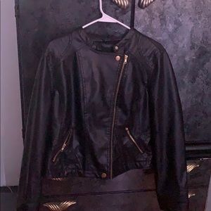 Pleather jacket